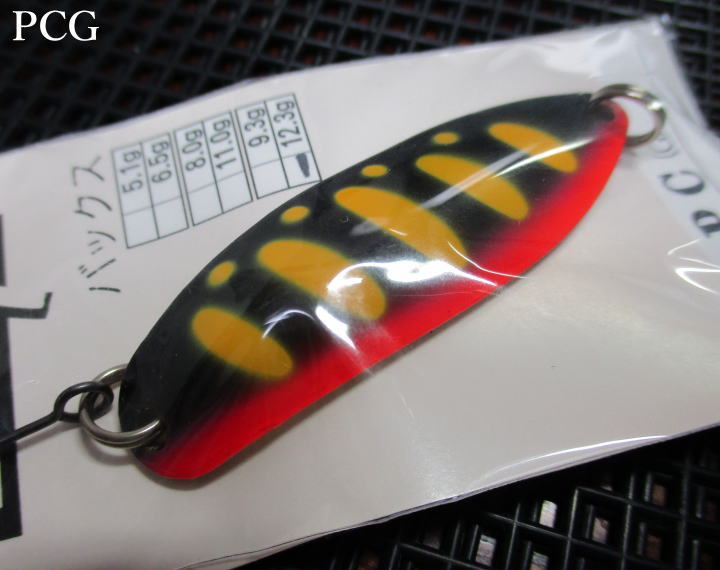 Rakuten - バックス [ゴールド系] 8g /50mm　#PC(G)　　＜アングラーズシステム Angler'Z System＞　□ネイティブ ルアーフィッシング用 スプーン□　BUX GOLD Spoon 8g　～逆転発想フロントワイド～　[スプーン専門釣り具店] -エスプーン-