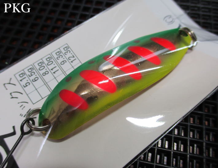 バックス [ゴールド系] 11g /50mm #PK(G) ＜アングラーズシステム Angler'Z System＞ □ネイティブ ルアーフィッシング用 スプーン□ BUX GOLD Spoon 11g ～逆転発想フロントワイド～ [スプーン専門釣り具店] -エスプーン-