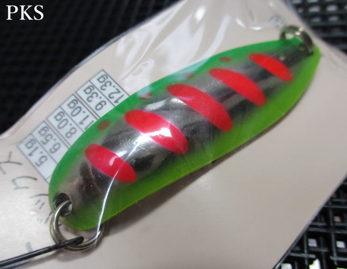 Rakuten - バックス [シルバー系] 12.3g /52mm　#PK(S)　　＜アングラーズシステム Angler'Z System＞　□ネイティブ ルアーフィッシング用 スプーン□　BUX Silver Spoon 12.3g　～逆転発想フロントワイド～　[スプーン専門釣り具店] -エスプーン-