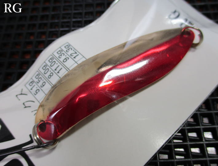 Rakuten - バックス [ゴールド系] 9.3g /52mm　#RG(G)　　＜アングラーズシステム Angler'Z System＞　□ネイティブ ルアーフィッシング用 スプーン□　BUX GOLD Spoon 9.3g　～逆転発想フロントワイド～　[スプーン専門釣り具店] -エスプーン-