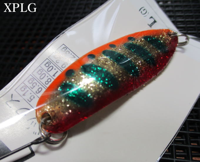Rakuten - バックス [銀河] 6.5g /40mm　#XPLG　　＜アングラーズシステム Angler'Z System＞　□ネイティブ ルアーフィッシング用 スプーン□　BUX Galaxy Spoon 6.5g　～厳選特殊ペイント～　[スプーン専門釣り具店] -エスプーン-
