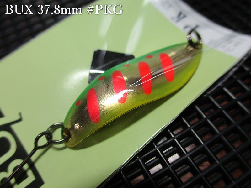 Rakuten - バックス[ゴールド系] 3.8g /37.8mm　#PK(G)　　＜アングラーズシステム Angler'Z System＞　□ネイティブ ルアーフィッシング用 スプーン□　BUX GOLD Spoon 3.8g　～逆転発想フロントワイド～　[スプーン専門釣り具店] -エスプーン-