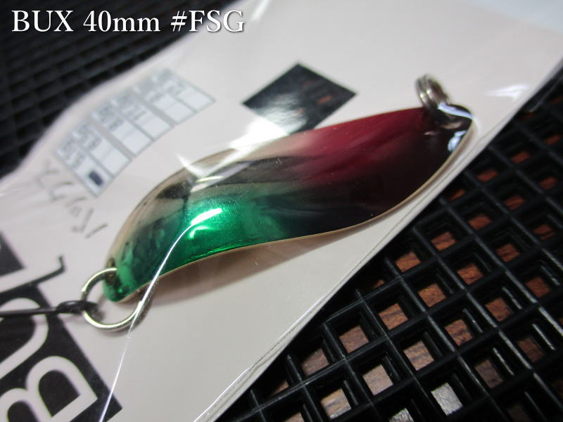 Rakuten - バックス [ゴールド系] 6.5g /40mm　#FS(G)　　＜アングラーズシステム Angler'Z System＞　□ネイティブ ルアーフィッシング用 スプーン□　BUX GOLD Spoon 6.5g　～逆転発想フロントワイド～　[スプーン専門釣り具店] -エスプーン-