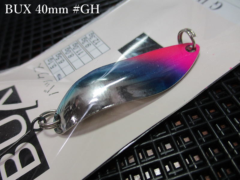 Rakuten - バックス [シルバー系] 6.5g /40mm　#GH(S)　　＜アングラーズシステム Angler'Z System＞　□ネイティブ ルアーフィッシング用 スプーン□　 BUX Silver Spoon 6.5g　～逆転発想フロントワイド～　[スプーン専門釣り具店] -エスプーン-
