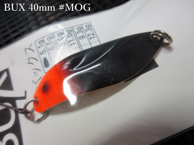 Rakuten - バックス [ゴールド系] 6.5g /40mm　#MO(G)　　＜アングラーズシステム Angler'Z System＞　□ネイティブ ルアーフィッシング用 スプーン□　BUX GOLD Spoon 6.5g　～逆転発想フロントワイド～　[スプーン専門釣り具店] -エスプーン-