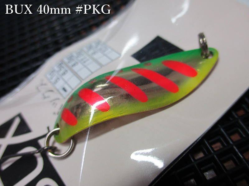 バックス [ゴールド系] 6.5g /40mm #PK(G) ＜アングラーズシステム Angler'Z System＞ □ネイティブ ルアーフィッシング用 スプーン□ BUX GOLD Spoon 6.5g ～逆転発想フロントワイド～ [スプーン専門釣り具店] -エスプーン-