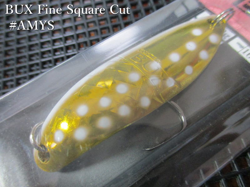 バックスファインスクエアカット [2015color] 14.3g /60mm　～全10色　　＜アングラーズシステム Angler'Z System＞　□ネイティブ ルアーフィッシング用 スプーン　□BUX Fine Square Cut Model 2015 Spoon 14.3g　～3タイプの板厚違い～ 3