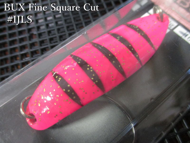 Rakuten - バックスファインスクエアカット [2015color] 14.3g /60mm　#IJL(S)　　＜アングラーズシステム Angler'Z System＞　□ネイティブ ルアーフィッシング用 スプーン　□BUX Fine Square Cut Model 2015 Spoon 14.3g　～3タイプの板厚違い～