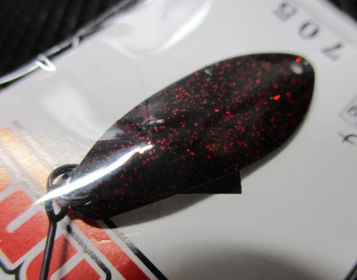 Rakuten - ドーナ [＃700シリーズ] 2.5g /30mm　#705（レッドラメピンクグロー）　　＜アングラーズシステム Angler'Z System＞　□エリア ルアーフィッシング用 スプーン□　DOHNA 2.5g　～肉薄表面ハーフハンマー～　[スプーン専門釣り具店] -エスプーン