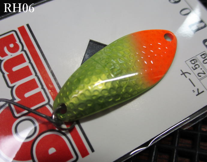 Rakuten - ドーナ [RH] 2.5g /30mm　#RH06　　＜アングラーズシステム Angler'Z System＞　□エリア ルアーフィッシング用 スプーン□　DOHNA RH Spoon 2.5g　～両面オールハンマード～　[スプーン専門釣り具店] -エスプーン-