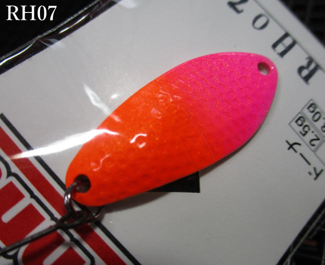 ドーナ [RH] 1g /20mm　#RH07　　＜アングラーズシステム Angler'Z System＞　□エリア ルアーフィッシング用 スプーン□　DOHNA RH Spoon 1.0g　～両面オールハンマード～　[スプーン専門釣り具店] -エスプーン-
