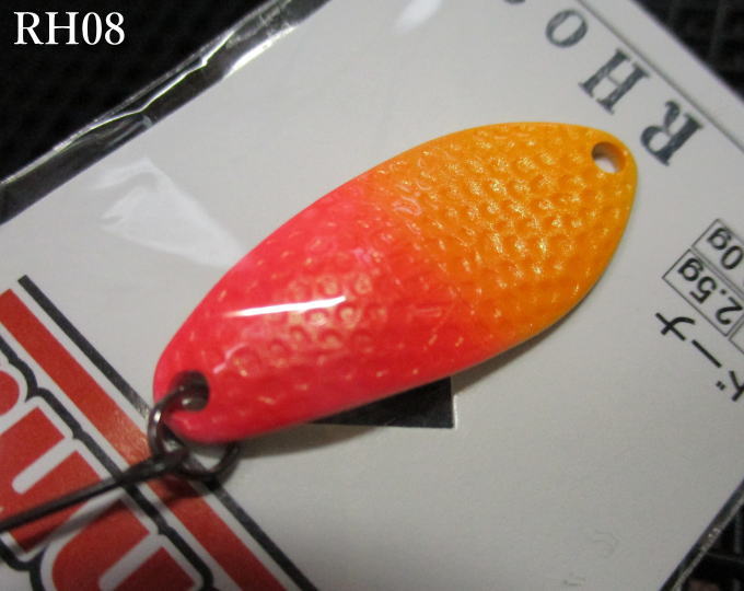Lures - ドーナ [RH] 2.5g /30mm　#RH08　　＜アングラーズシステム Angler'Z System＞　□エリア ルアーフィッシング用 スプーン□　DOHNA RH Spoon 2.5g　～両面オールハンマード～　[スプーン専門釣り具店] -エスプーン-