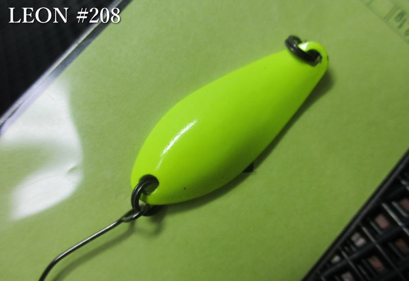 Rakuten - 【★SALE★40%OFF★】レオン1.5g /24mm　＃208 蛍光イエロー　　＜アングラーズシステム Angler'Z System＞　LEON Spoon 1.5g　～ビギナーから上級者まで～　[スプーン専門釣り具店] -エスプーン-　 ※メーカー小売価格495円税込