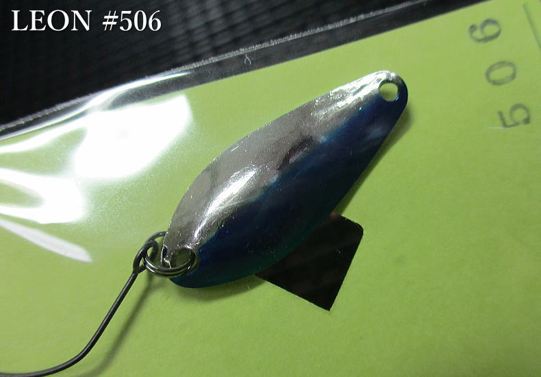 Rakuten - 【★SALE★40%OFF★】レオン 2.1g /27mm　＃506 青銀　　＜アングラーズシステム Angler'Z System＞　LEON Spoon 2.1g　～ビギナーから上級者まで～　[スプーン専門釣り具店] -エスプーン-　 ※メーカー小売価格528円税込