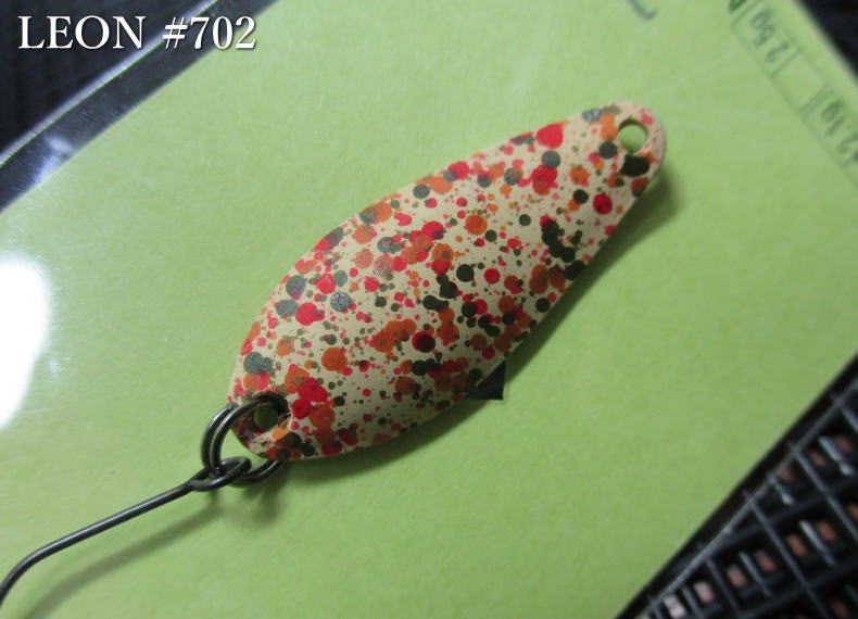 Rakuten - 【★SALE★40%OFF★】レオン 2.5g /27mm　＃702 ペレットB　 　＜アングラーズシステム Angler'Z System＞　LEON Spoon 2.5g　～ビギナーから上級者まで～　[スプーン専門釣り具店] -エスプーン-　 ※メーカー小売価格528円税込