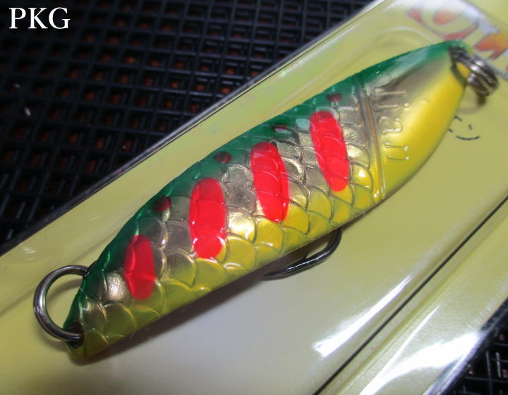 オリエン [ゴールド系] 19g /62mm　#PK(G)　　＜アングラーズシステム＞　□ネイティブ ルアーフィッシング用 スプーン□　OLIAN GOLD Spoon 19g　～流れを制覇～　[スプーン専門釣り具店] -エスプーン-