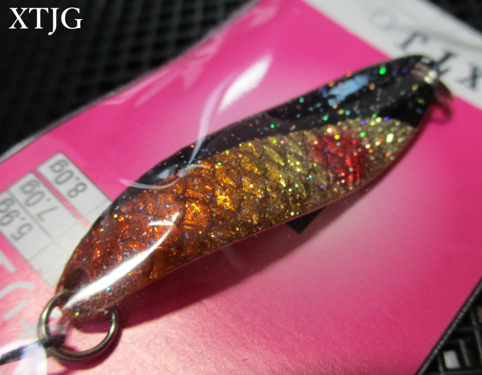 オリエン [銀河] 7g /44mm　#XTJG　　＜アングラーズシステム＞　□ネイティブ ルアーフィッシング用 スプーン□　OLIAN Galaxy Spoon 7g　～厳選特殊ペイント～[スプーン専門釣り具店] -エスプーン-