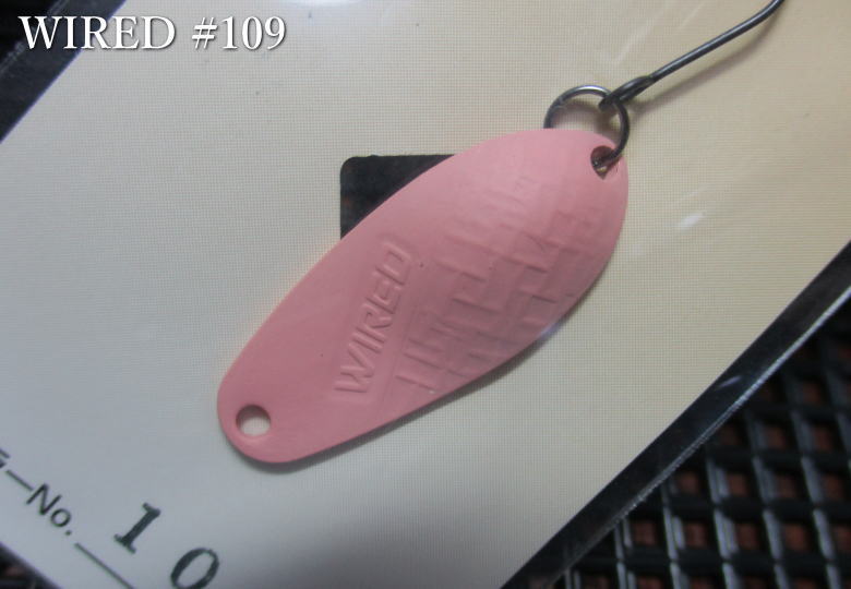 Rakuten - 【★SALE★40%OFF★】ワイアード 2g /27mm　＃109 消人肌　　＜アングラーズシステム＞　WIRED Spoon 2g　～スレ鱒対応ローリング～　[スプーン専門釣り具店] -エスプーン-　 ※メーカー小売価格550円税込
