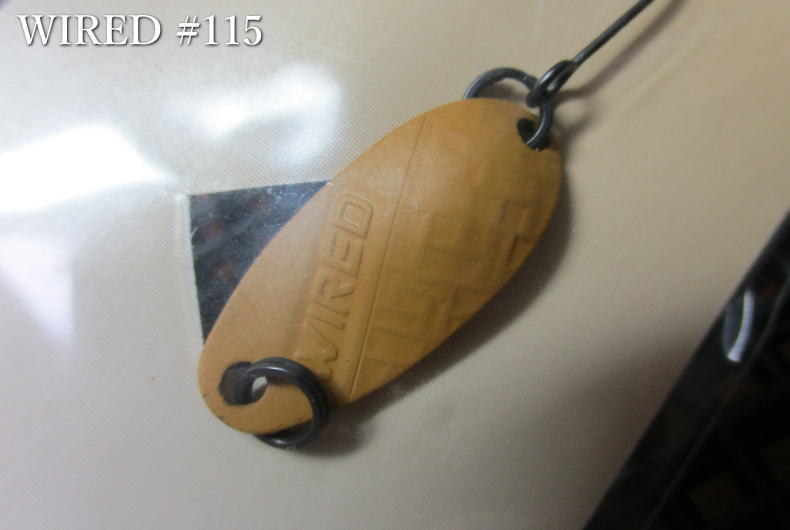 Rakuten - 【★SALE★40%OFF★】ワイアード 0.7g /20mm　＃115 消和ガラシ　 　＜アングラーズシステム＞　　WIRED Spoon 0.7g　～スレ鱒対応ローリング～　[スプーン専門釣り具店] -エスプーン-　　 ※メーカー小売価格550円税込