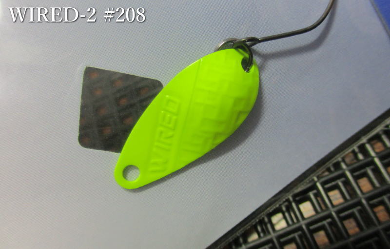 Rakuten - 【★SALE★40%OFF★】ワイアード2　0.8g /20mm　＃208 蛍光イエロー　　＜アングラーズシステム＞　WIRED-2 Spoon 0.8g　～スレ鱒対応ローリング～　[スプーン専門釣り具店] -エスプーン-　 ※メーカー小売価格550円税込