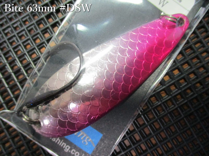Rakuten - バイト 13g /63mm　＃DSW(S)　　＜アートフィッシング ArtFishing＞　□ネイティブ ルアーフィッシング用 スプーン□　Bite Spoon 13g　～常見忠の最高傑作～　[スプーン専門釣り具店] -エスプーン-