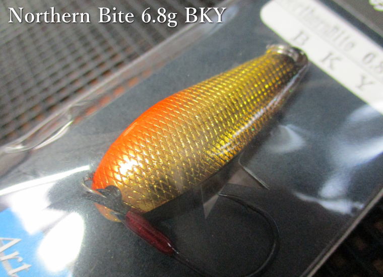 Rakuten - ノーザンバイト 6.8g /38mm　#BKY ブラックイエロー　　＜アートフィッシング ArtFishing＞　□ネイティブ ルアーフィッシング用 スプーン□　NorthernBite Spoon 6.8g　～ヘビーウェイトスプーン～　[スプーン専門釣り具店] -エスプーン-