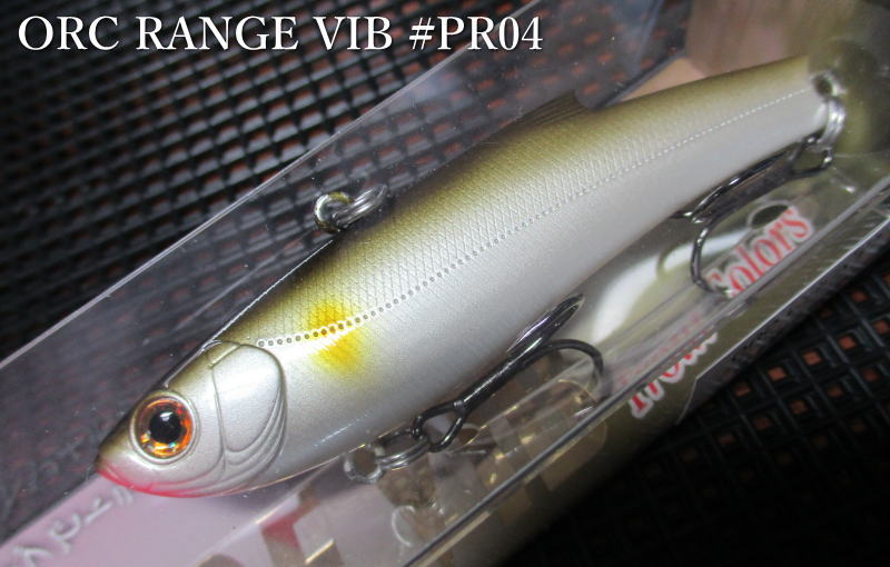 ORC レンジバイブ 70ES　＃PR-04 パールアユ　　＜バスデイ BASSDAY＞　□ネイティブ ルアーフィッシング用 バイブ□　RANGE VIB 70ES　～トラウト用バイブ～　 エスプーン