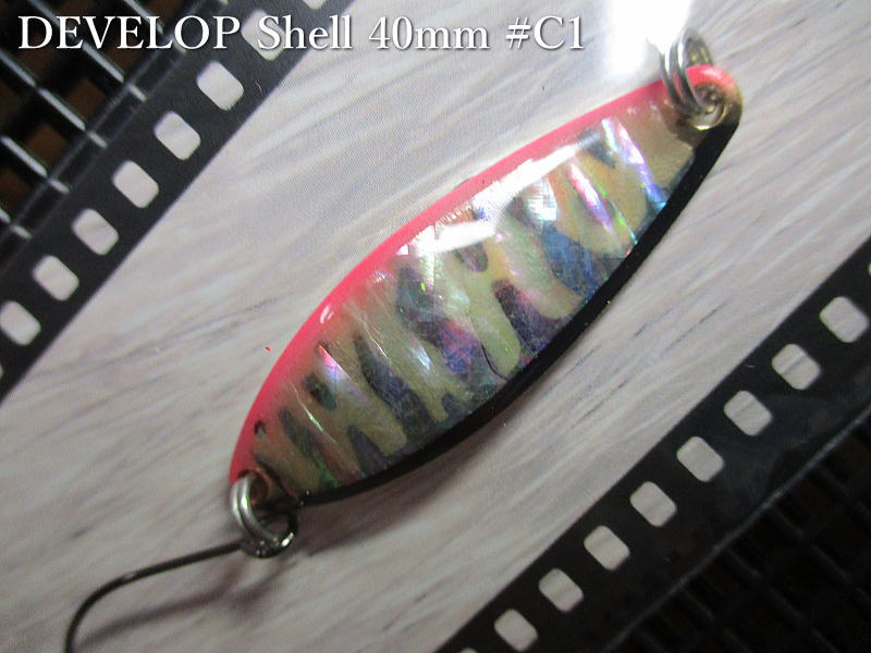 Rakuten - デベロップ シェル [Cシリーズ] 5g /40mm　#C1 G.コーチ ブラック/レッド　　＜フィールドハンター FIELD HUNTER＞　□ネイティブ ルアーフィッシング用 スプーン□　DEVELOP Shell C-series Spoon 5g　[スプーン専門釣り具店] -エスプーン-