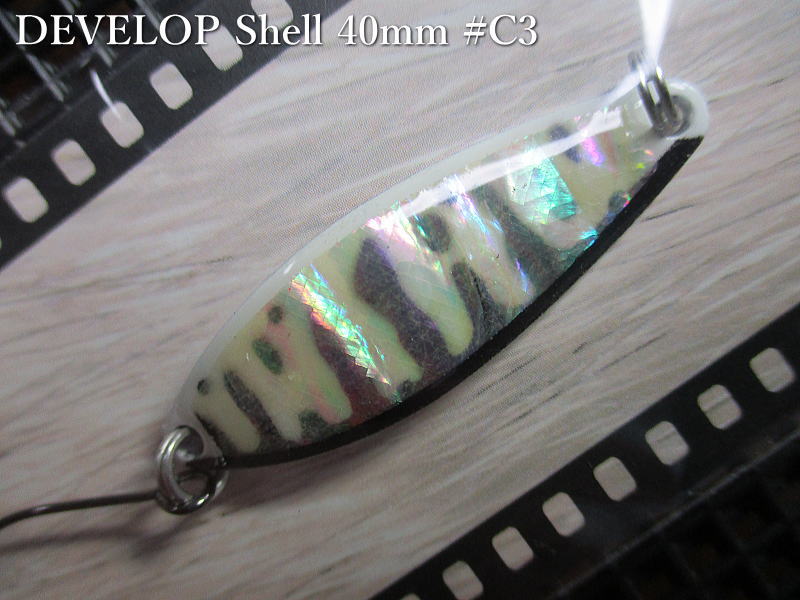 Rakuten - デベロップ シェル [Cシリーズ] 9g /40mm　#C3 S.コーチ グロー/ブラック　　＜フィールドハンター FIELD HUNTER＞　□ネイティブ ルアーフィッシング用 スプーン□　DEVELOP Shell C-series Spoon 9g　[スプーン専門釣り具店] -エスプーン-