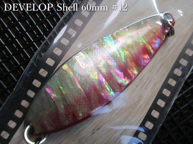 Rakuten - デベロップ シェル [シルバー系] 22g /60mm　#12 Sレッド　　＜フィールドハンター FIELD HUNTER＞　□ネイティブ ルアーフィッシング用 スプーン□　DEVELOP Shell Silver Spoon 22g　[スプーン専門釣り具店] -エスプーン-