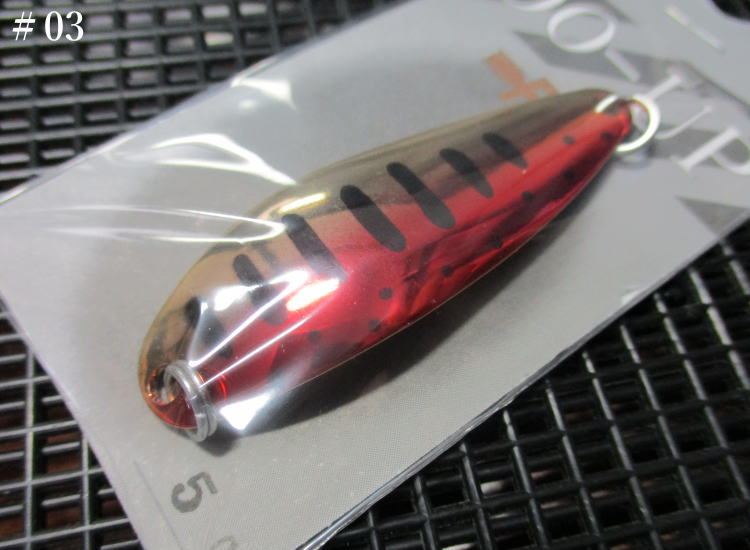 Rakuten - ドアップ 7g /50mm　#03 レッドヤマメ　　＜フィールドハンター FIELD HUNTER＞　□ネイティブ ルアーフィッシング用 スプーン□　DO-UP Spoon 7g　～アップもダウンも～　[スプーン専門釣り具店] -エスプーン-