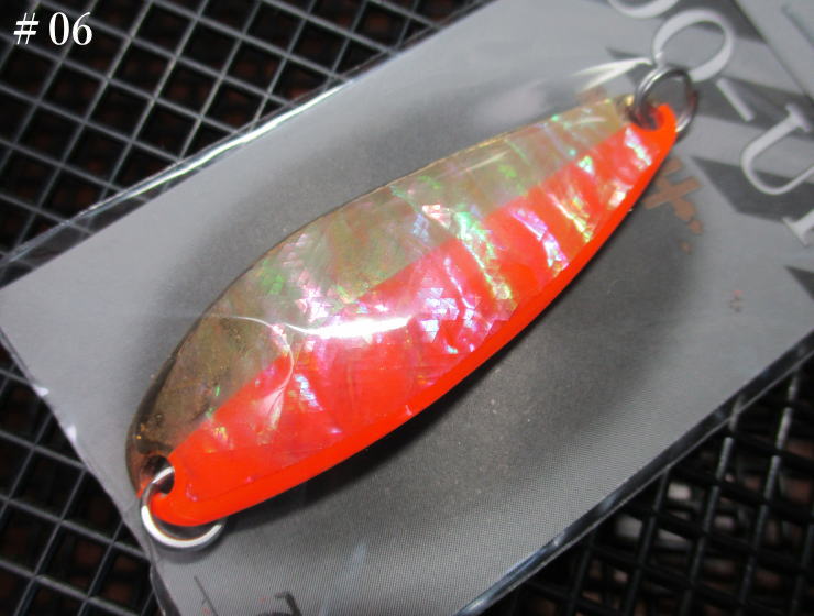 DEVELOP Shell ■GOLD ■Silver ■50 Series ■H Series ■B Series ■C Series LM701 Shell ■GOLD ■Silver ■50 Series ■H Series ■Y Series ■Small Series Native ■DEVELOP HP ■DEVELOP CHAMP ■DEVELOP KARAFUTO ■DO-UP ■DEEP ON ■ A DAY River ■MANIA ■North X SHELL ■C-MASU ■C-MISSION ■C-MISSION MEDIUM ■TON DEN ■PULSE AREA ■GOLD RUSH ■VASUS ■A DAY AREA ■Kit Hit ■M DON PULSE Plug ■Rogy 　天然あわび仕様でハードコーティングされた表面は大石、岩盤にミスキャストしても破損しないよう、ハイクオリティに仕上げました。川幅が狭くクロスストリームができない。上流へ進むとターゲットにプレッシャーを与えてしまう。ワンシーズンあらゆる場所・シチュエーションの中で繰り返しテストし、辿り着いたのが、この長さ・幅・板厚・カーブ(彫り)・形状です。クロス・ダウンストリームでの魅惑のダンスはもちろん、アップストリームでの釣りでDO-UPは真価を発揮します。今までには無いDO-UPのアップストリームでのアピール力が、釣りの新たな選択肢となります。 仕様 フック／フックレス 長さ／50mm カラー／12色 注意事項 ○釣り以外の目的に使用しないでください。 ○幼児の手のとどかない所へ保管してください。 ○ルアーを投げる場合、周囲の安全を確かめ、危険のないことを確認してください。 ○フックの先は大変危険です。使用中に限らず、取扱には充分ご注意ください。DEVELOP Shell ■GOLD ■Silver ■50 Series ■H Series ■B Series ■C Series LM701 Shell ■GOLD ■Silver ■50 Series ■H Series ■Y Series ■Small Series Native ■DEVELOP HP ■DEVELOP CHAMP ■DEVELOP KARAFUTO ■DO-UP ■DEEP ON ■ A DAY River ■MANIA ■North X SHELL ■C-MASU ■C-MISSION ■C-MISSION MEDIUM ■TON DEN ■PULSE AREA ■GOLD RUSH ■VASUS ■A DAY AREA ■Kit Hit ■M DON PULSE Plug ■Rogy 他＜5.0g 以下＞はこちら▼ 他サイズと他カラーはこちら▼ DO-UP ■(5g) ■(7g) ■(10g) DO-UP Shell ■(5g) ■(7g) ■(10g)