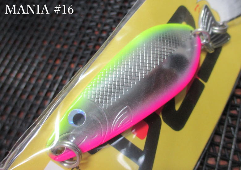 乐天商城 - マニア 5g /50mm　#16 Sチャートピンク　　＜フィールドハンター FIELD HUNTER＞　□ネイティブ ルアーフィッシング用 スプーン□　MANIA Spoon 5g　～謎の魅惑的テール～　[スプーン専門釣り具店] -エスプーン-