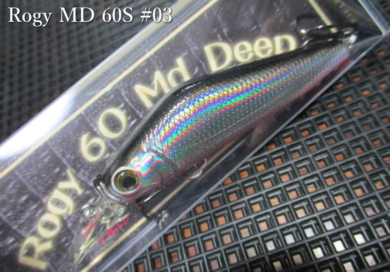DEVELOP Shell ■GOLD ■Silver ■50 Series ■H Series ■B Series ■C Series LM701 Shell ■GOLD ■Silver ■50 Series ■H Series ■Y Series ■Small Series Native ■DEVELOP HP ■DEVELOP CHAMP ■DEVELOP KARAFUTO ■DO-UP ■DEEP ON ■ A DAY River ■MANIA ■North X SHELL ■C-MASU ■C-MISSION ■C-MISSION MEDIUM ■TON DEN ■PULSE AREA ■GOLD RUSH ■VASUS ■A DAY AREA ■Kit Hit ■M DON PULSE Plug ■Rogy 　激流で実力発揮、完全主義ミノー。 　流れの最強ミディアムディープ。タングステン重心移動システムを採用し最大のロングキャストを実現。ド派手なウォブ＆ローリングアクションでトゥイッチやジャーキングにバランスを崩すことなくスーパーダンスを演出。狙ったポイントの上を通し、魚を誘ってトゥイッチ。瞬間、魚が襲いかかる。フィールドハンターのロージーシリーズはハードトゥイッチで攻める事の出来る性能を可能とし実現。 仕様 タイプ／シンキング 重さ／6.5g 長さ／60mm カラー／4色 注意事項 ○釣り以外の目的に使用しないでください。 ○幼児の手のとどかない所へ保管してください。 ○ルアーを投げる場合、周囲の安全を確かめ、危険のないことを確認してください。 ○フックの先は大変危険です。使用中に限らず、取扱には充分ご注意ください。DEVELOP Shell ■GOLD ■Silver ■50 Series ■H Series ■B Series ■C Series LM701 Shell ■GOLD ■Silver ■50 Series ■H Series ■Y Series ■Small Series Native ■DEVELOP HP ■DEVELOP CHAMP ■DEVELOP KARAFUTO ■DO-UP ■DEEP ON ■ A DAY River ■MANIA ■North X SHELL ■C-MASU ■C-MISSION ■C-MISSION MEDIUM ■TON DEN ■PULSE AREA ■GOLD RUSH ■VASUS ■A DAY AREA ■Kit Hit ■M DON PULSE Plug ■Rogy 他＜6cm 以下＞はこちら▼ 他サイズと他カラーはこちら▼