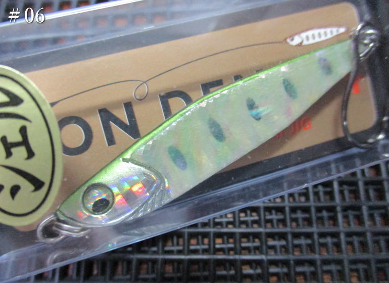 Rakuten - トンデンジュニア [シェル] 6g /40mm　#06 S.サケチギョ　　＜フィールドハンター FIELD HUNTER＞　□ネイティブ ルアーフィッシング用 ジグ□　TON DEN Jr SHELL Jigspoon 6g　～圧倒的釣獲力＋鮑～　[スプーン専門釣り具店] -エスプーン-