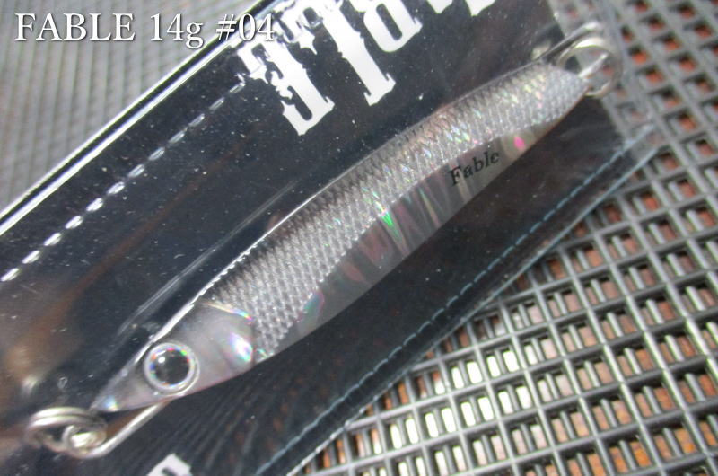ファブル 28g /67mm　#4.クロギンUV　　＜フォレスト FOREST＞　□ネイティブ ルアーフィッシング用 ジグ□　Fable 28g　～トラウト専用ジグ～ -エスプーン-