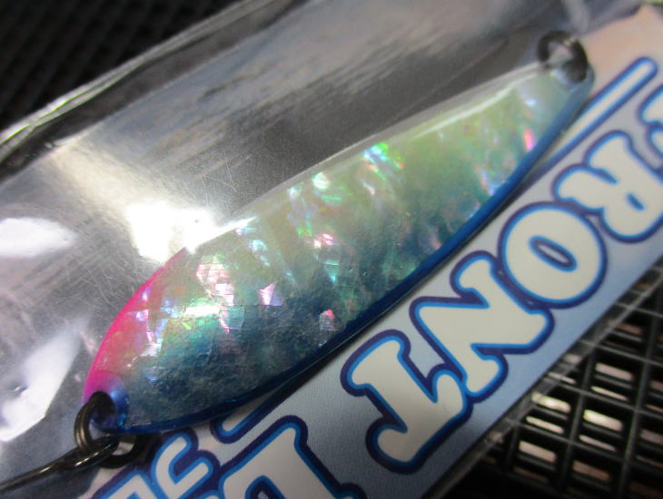 ☆5個セット ( 6.8g )　フロントレイク [あわび]　　＜フォレスト FOREST＞　□ネイティブ ルアーフィッシング用 スプーン□　(★5 Piece Set) FRONT LAKE SHELL Spoon　～色が選べるお買得セット～　[スプーン専門釣り具店] エスプーン 3