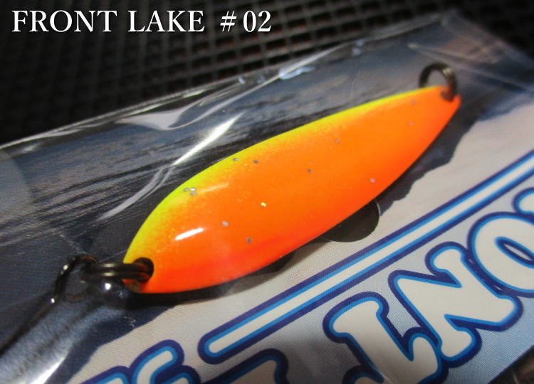 フロントレイク 12g /60mm　#02（ネイティブオレ金）　　＜フォレスト FOREST＞　□ネイティブ ルアーフィッシング用 スプーン□　FRONT LAKE Spoon 12g　～湖自然渓流攻略に必須～　[スプーン専門釣り具店] -エスプーン-