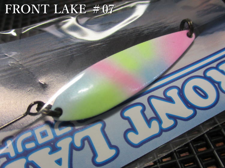 フロントレイク 4g /42mm　＃07（パステルパール）　　＜フォレスト FOREST＞　□ネイティブ ルアーフィッシング用 スプーン□　FRONT LAKE Spoon 4g　～湖自然渓流攻略に必須～　[スプーン専門釣り具店] -エスプーン-