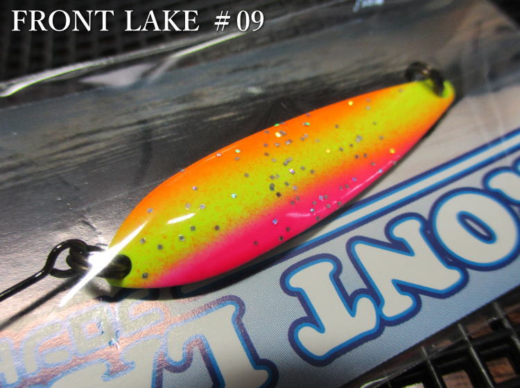 フロントレイク 4g /42mm　＃09（ネイティブスペシャル）　　＜フォレスト FOREST＞　□ネイティブ ルアーフィッシング用 スプーン□　FRONT LAKE Spoon 4g　～湖自然渓流攻略に必須～　[スプーン専門釣り具店] -エスプーン-