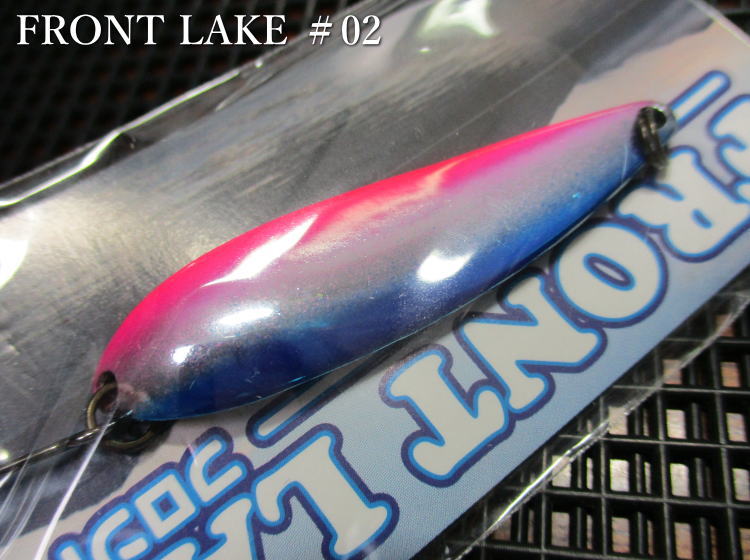 フロントレイク 6.8g /50mm　#02（ブルーインパクト）　　＜フォレスト FOREST＞　□ネイティブ ルアーフィッシング用 スプーン□　FRONT LAKE Spoon 6.8g　～湖自然渓流攻略に必須～　[スプーン専門釣り具店] -エスプーン-