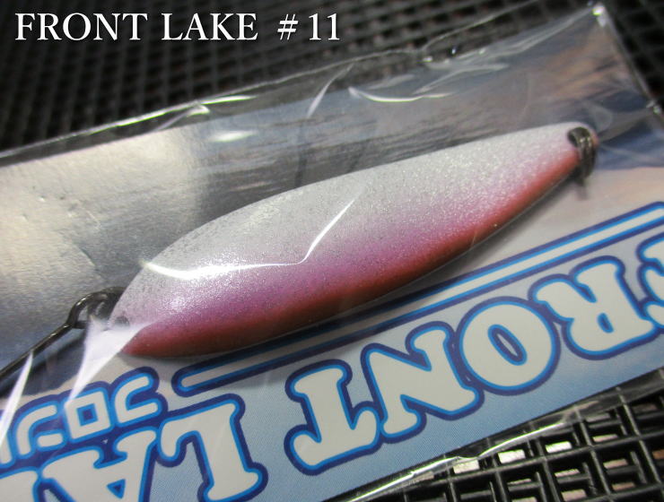 フロントレイク 6.8g /50mm　#11（銀鱗ワカサギ）　　＜フォレスト FOREST＞　□ネイティブ ルアーフィッシング用 スプーン□　FRONT LAKE Spoon 6.8g　～湖自然渓流攻略に必須～　[スプーン専門釣り具店] -エスプーン-