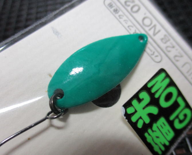 ☆5個セット ( 2.2g )　ミュー [陽炎シリーズ]　　＜フォレスト FOREST＞　□エリア ルアーフィッシング用 スプーン□　(★5 Piece Set) MIU KAGEROU Spoon　～色が選べるお買得セット～　[スプーン専門釣り具店] エスプーン