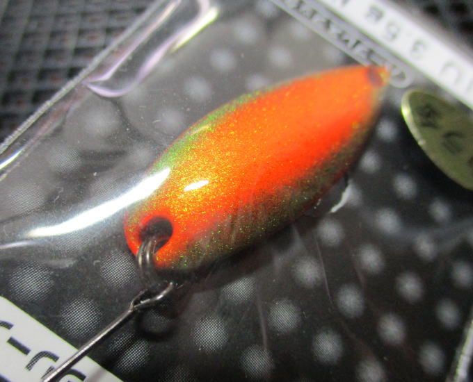 ミュー [マジョーラシリーズ] 3.5g /32mm　#03(放流オレ金マジョ2)　　＜フォレスト FOREST＞　□エリア ルアーフィッシング用 スプーン□　MAZIORA MIU Spoon 3.5g　～妖しく輝く～　[スプーン専門釣り具店] -エスプーン-