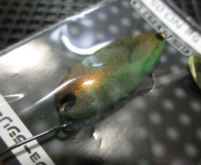 ミュー [マジョーラシリーズ] 3.5g /32mm　#05(.放流マジョ金)　　＜フォレスト FOREST＞　□エリア ルアーフィッシング用 スプーン□　MAZIORA MIU Spoon 3.5g　～妖しく輝く～　[スプーン専門釣り具店] -エスプーン-