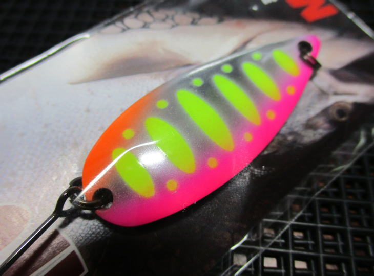 ミュー [ネイティブシリーズ] 8g /43mm　#07（チャートヤマメ）　　＜フォレスト FOREST＞　□ネイティブ ルアーフィッシング用 スプーン□　MIU Spoon 8g　～定評の泳層キープ力～　[スプーン専門釣り具店] -エスプーン-