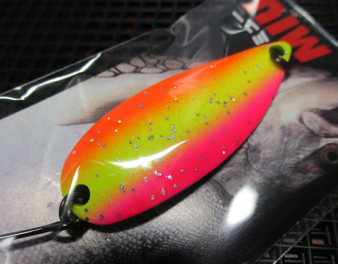 ミュー [ネイティブシリーズ] 8g /43mm　#09（ネイティブスペシャル）　　＜フォレスト FOREST＞　□ネイティブ ルアーフィッシング用 スプーン□　MIU Spoon 8g　～定評の泳層キープ力～　[スプーン専門釣り具店] -エスプーン-