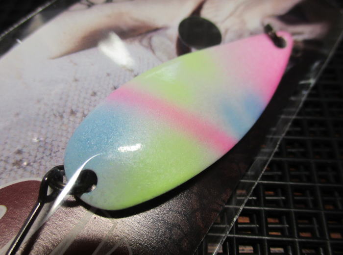 ミュー [ネイティブシリーズ] 8g /43mm　#11（パステルパール）　　＜フォレスト FOREST＞　□ネイティブ ルアーフィッシング用 スプーン□　MIU Spoon 8g　～定評の泳層キープ力～　[スプーン専門釣り具店] -エスプーン-