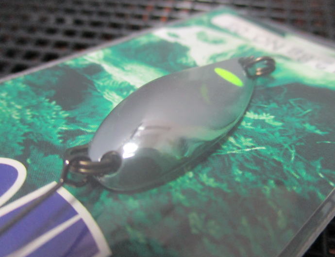 ミュー [ネイティブシリーズ] 2.8g /28mm　#05(銀アユ)　　＜フォレスト FOREST＞　□ネイティブ ルアーフィッシング用 スプーン□　MIU Native Spoon 2.8g　～厳選ネイティブ～　[スプーン専門釣り具店] -エスプーン-