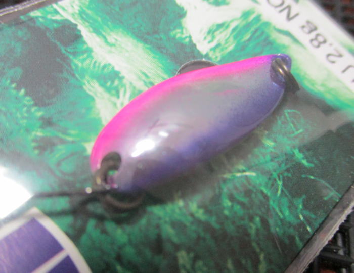 ミュー [ネイティブシリーズ] 2.8g /28mm　#06(ピンクパープル)　　＜フォレスト FOREST＞　□ネイティブ ルアーフィッシング用 スプーン□　MIU Native Spoon 2.8g　～厳選ネイティブ～　[スプーン専門釣り具店] -エスプーン-